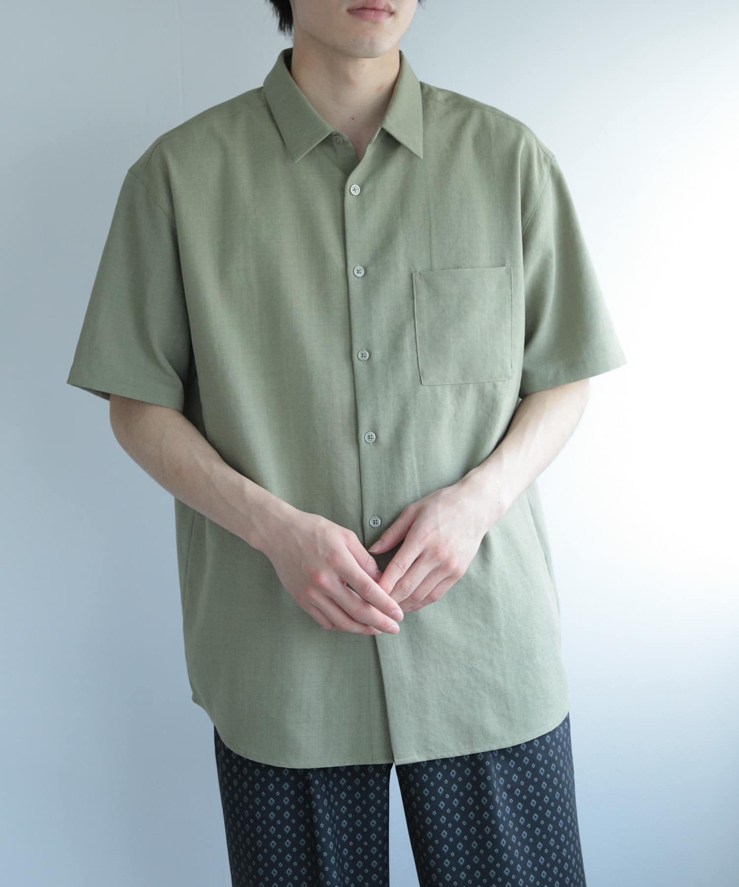 大放出セール】 【新品】AURALEE 네이버 SEE THROUGH : LINEN SHIRTS