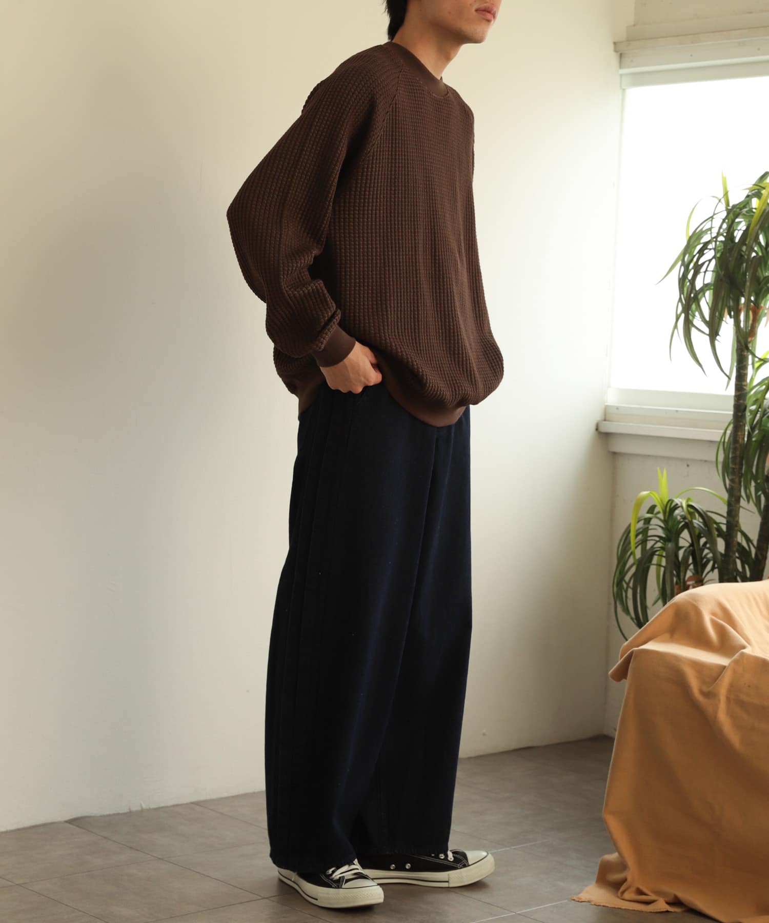 yoke tokyo 18AW 7G OVERSIZED KNIT-