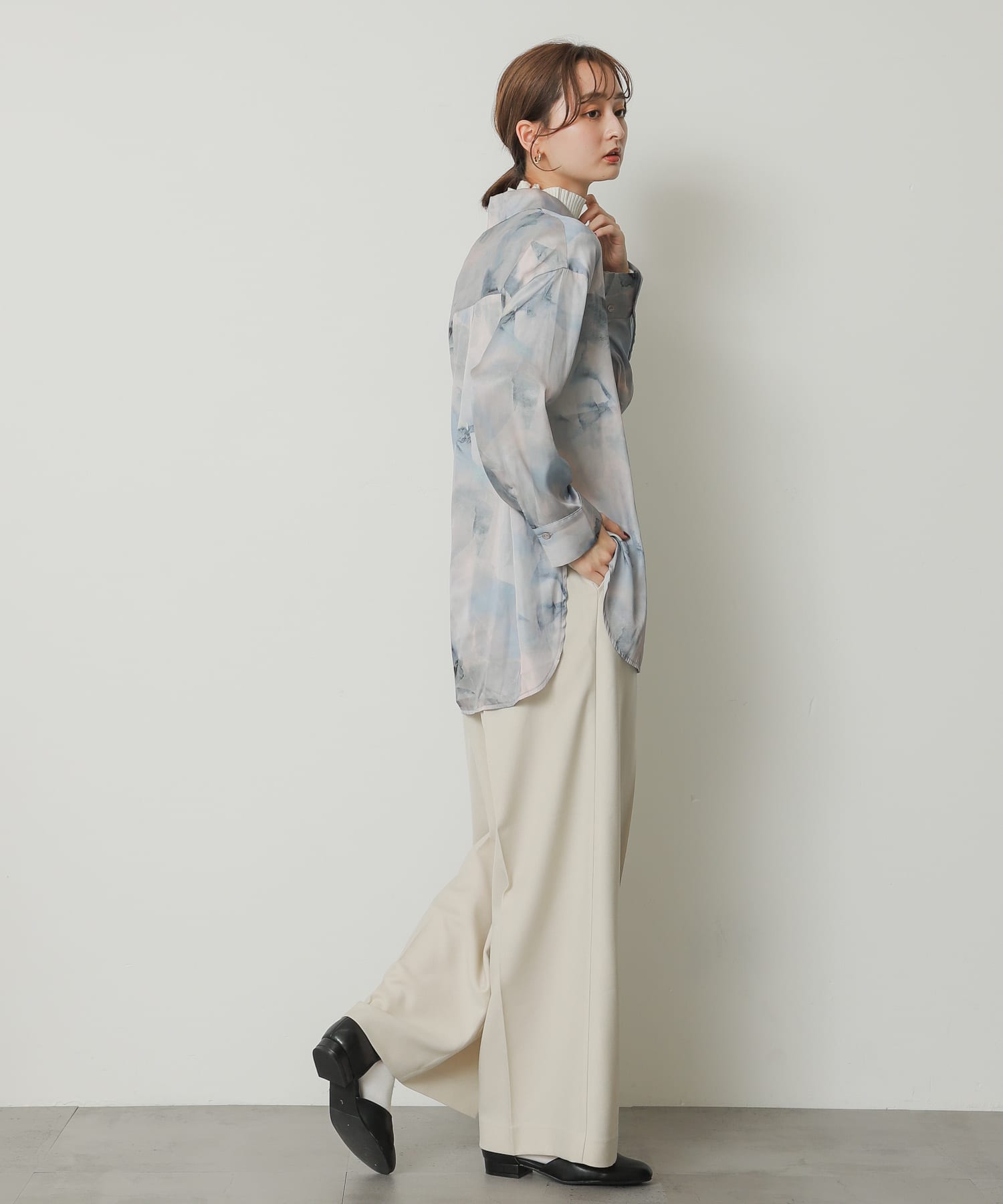 春夏新作 back amerivintage その他 tuck pants wide その他