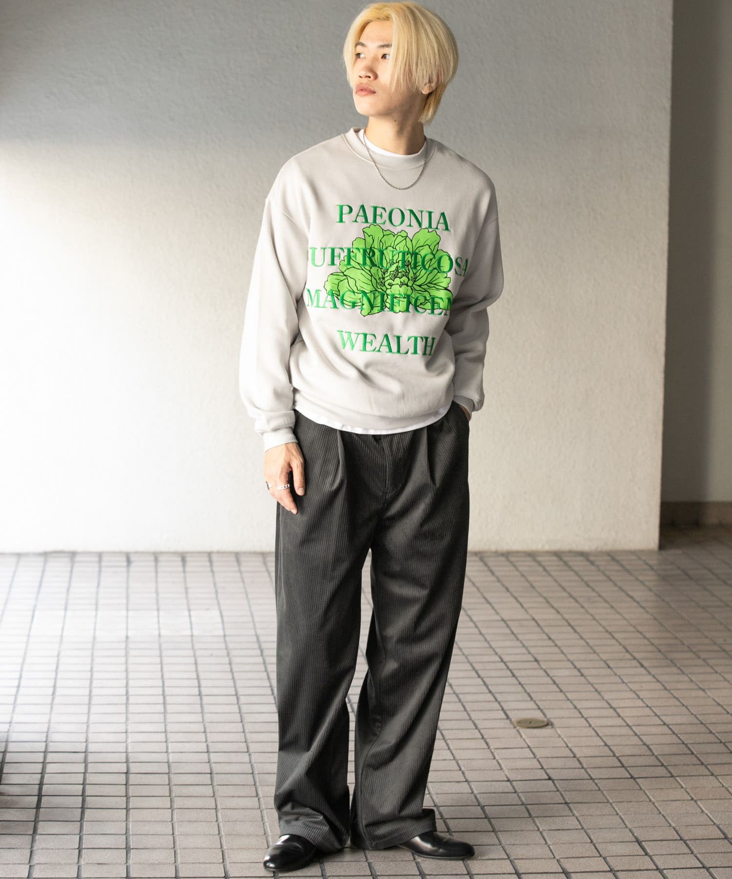 SENSE OF PLACE 台灣官方網站- 燈芯絨打褶寬褲Corduroy Pleated