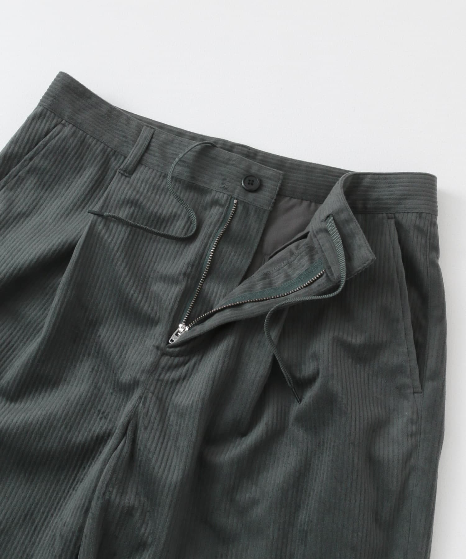 SENSE OF PLACE 台灣官方網站- 燈芯絨打褶寬褲Corduroy Pleated