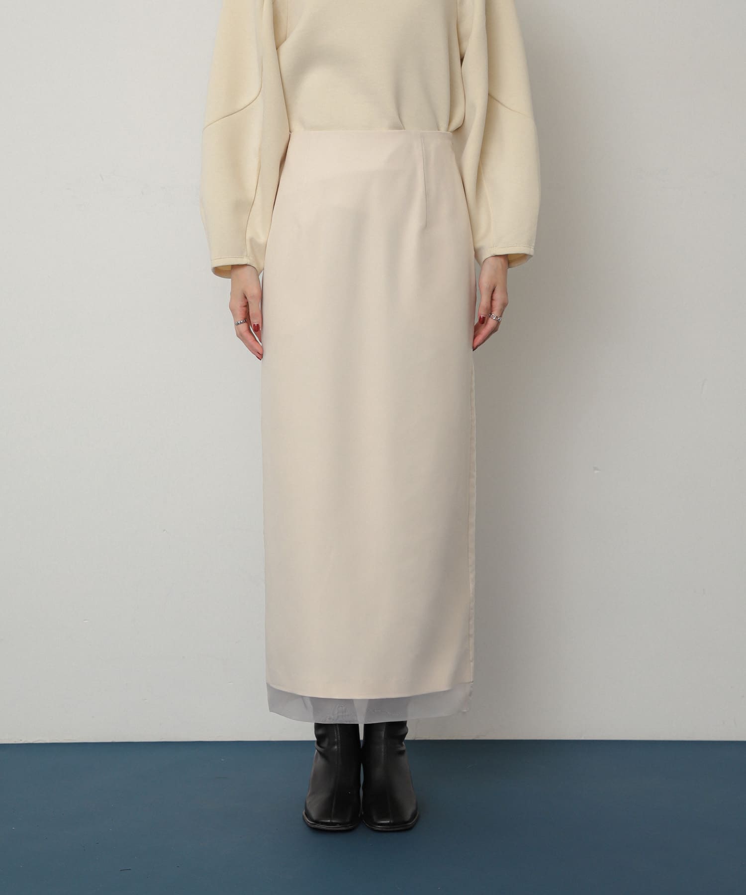 SENSE OF PLACE 台灣官方網站- 透紗層次裙Organza Layered Skirt SENSE OF PLACE 台灣官方網站- 透紗層次裙Organza Layered Skirt