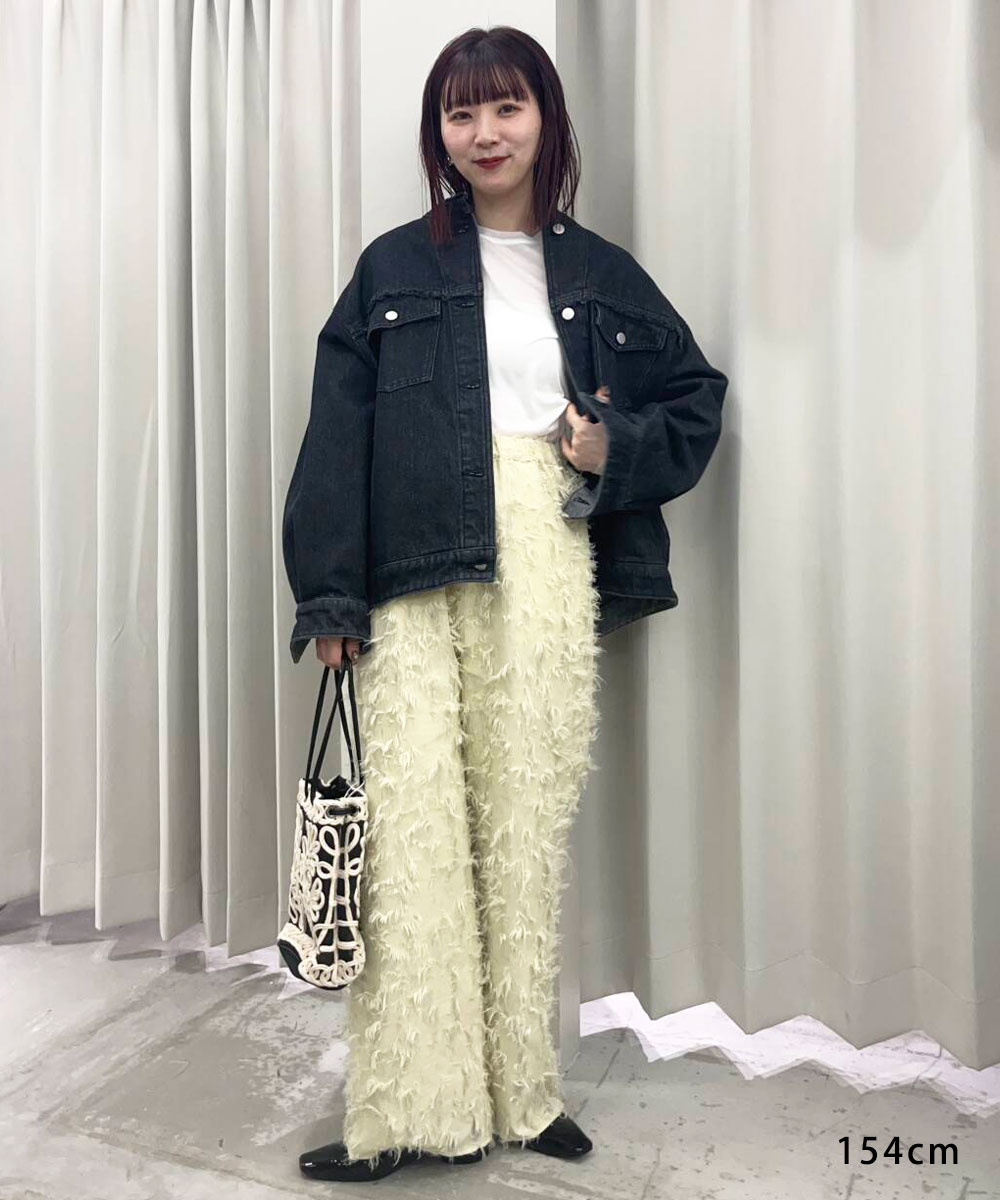 SENSE OF PLACE 台灣官方網站- 羽毛流蘇寬褲Fringe Easy Pants SENSE OF PLACE 台灣官方網站- 羽毛流蘇寬褲Fringe Easy Pants