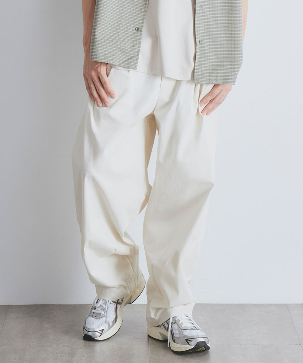 SENSE OF PLACE 台灣官方網站- 繭形寬版長褲Volume Wide Tapered