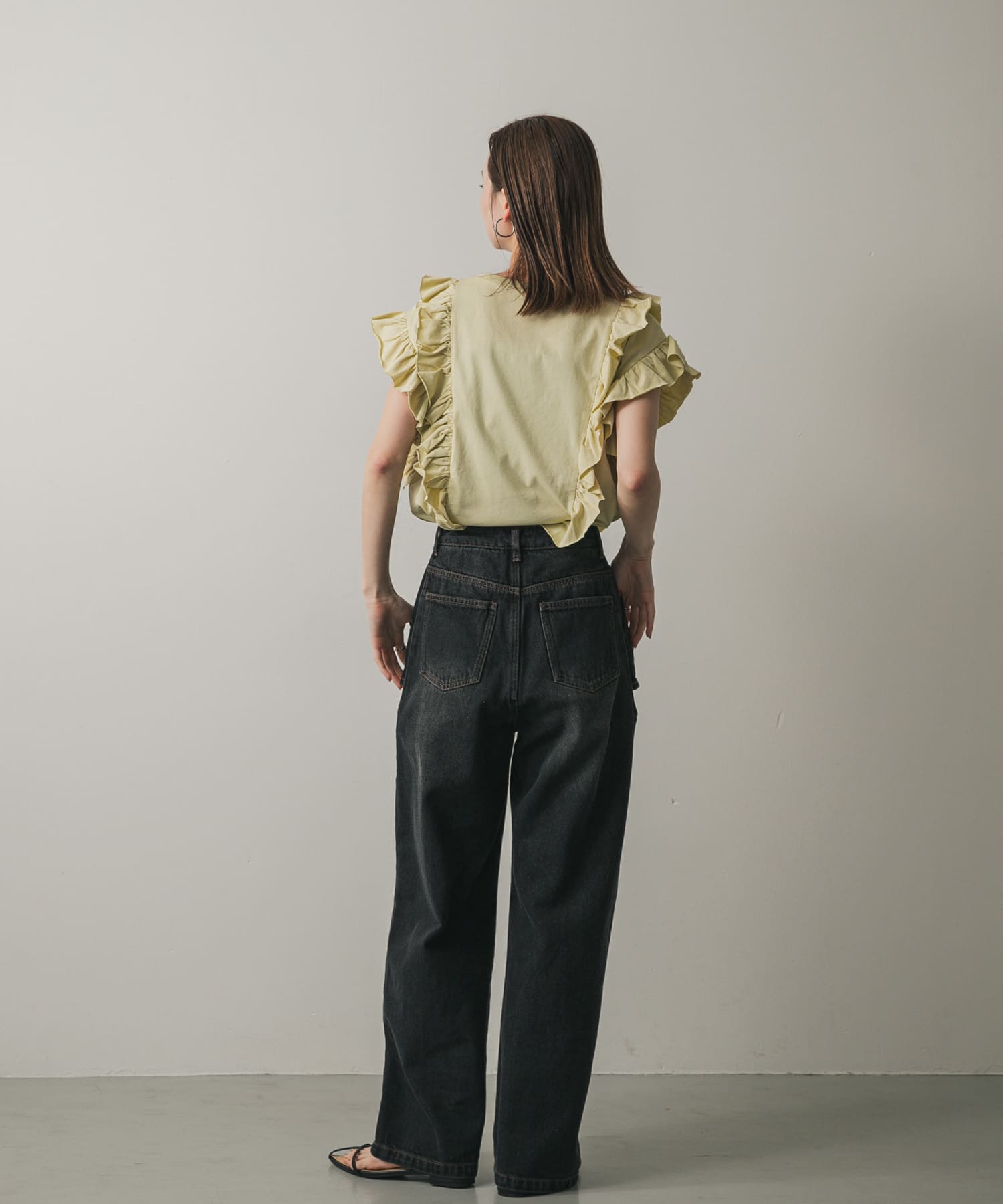 【BAON】25SS★ [BAONHAUS] Kokomi Tiered Frill Banding SK PT BAON】25SS☆ [BAONHAUS] Kokomi Tiered Frill Banding SK PT