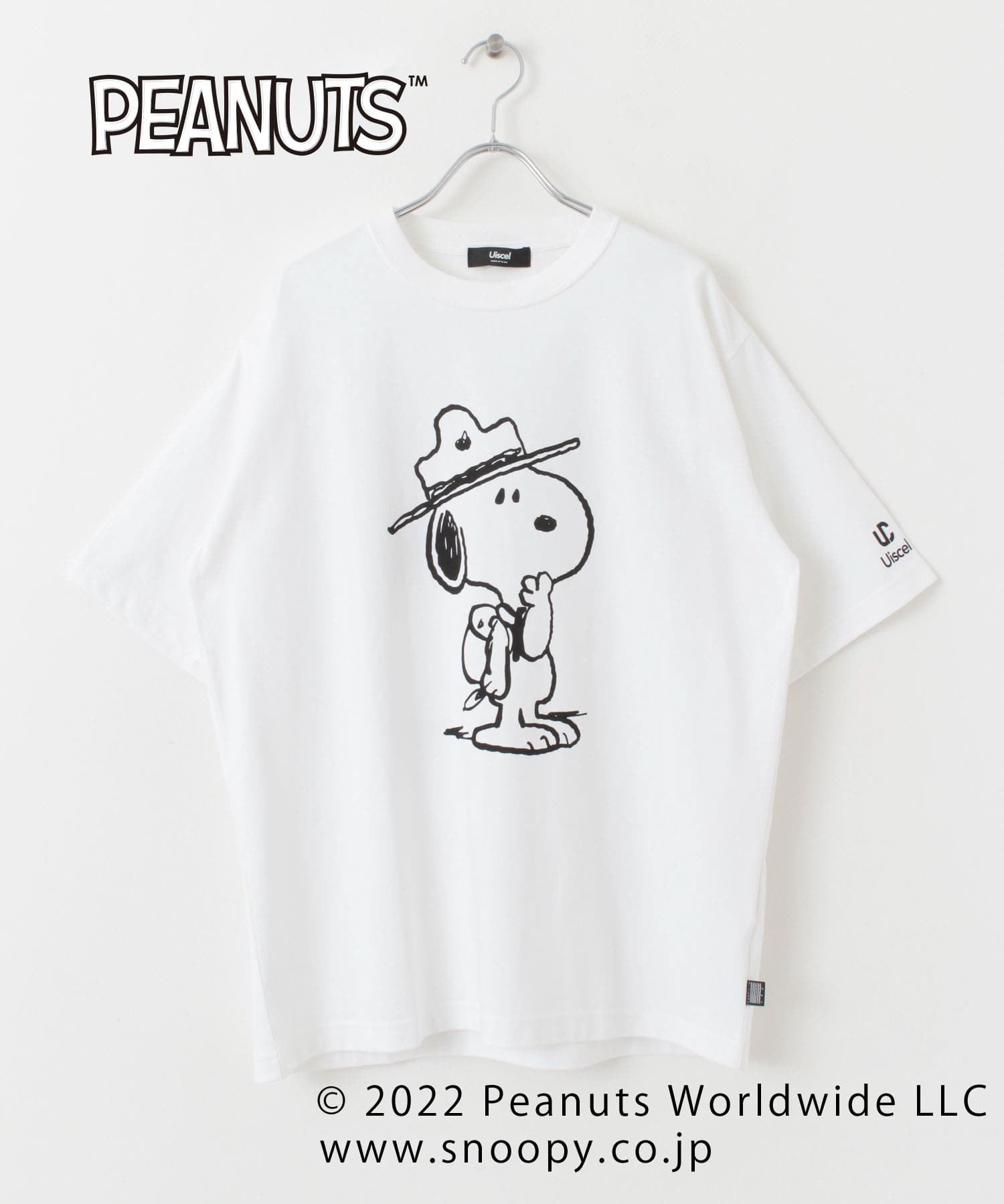SNOOPY x Uiscel T恤 A款