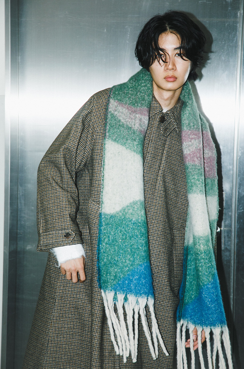 『UNISEX』巴爾馬肯落肩大衣