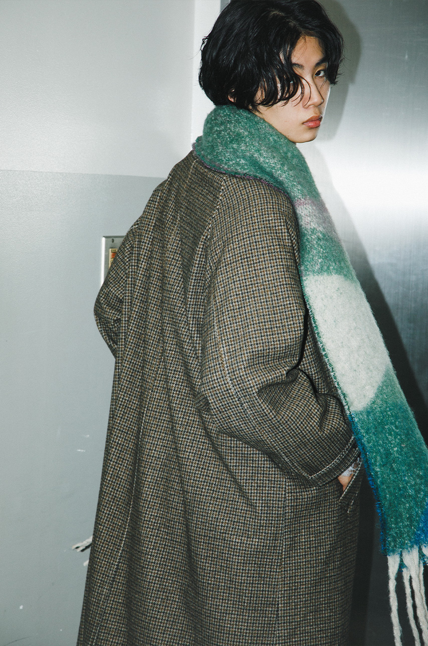 『UNISEX』巴爾馬肯落肩大衣