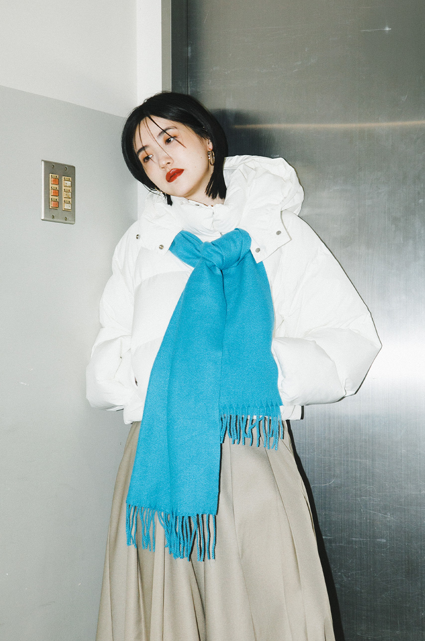 2WAY連帽短版羽絨外套