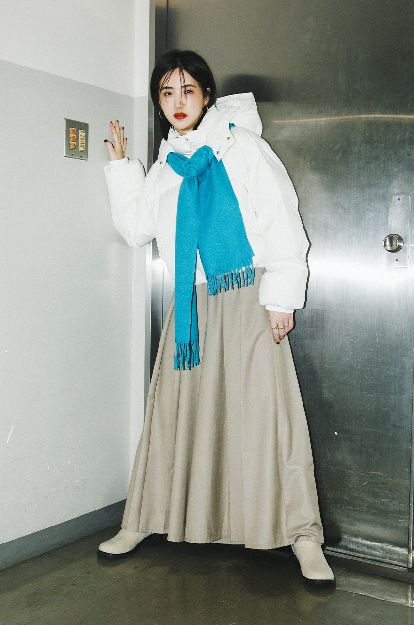 2WAY連帽短版羽絨外套