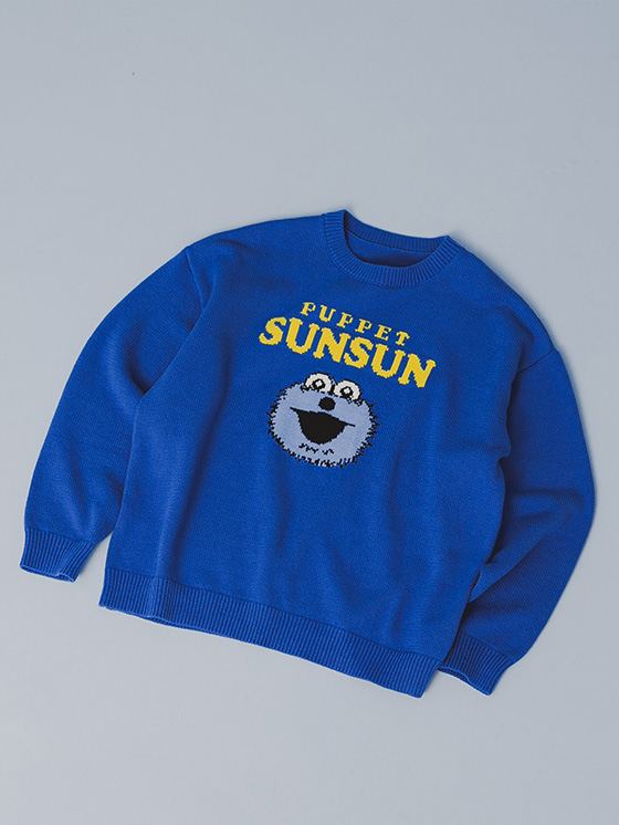 『UNISEX』『別注款』SUNSUN 聯名緹花針織上衣