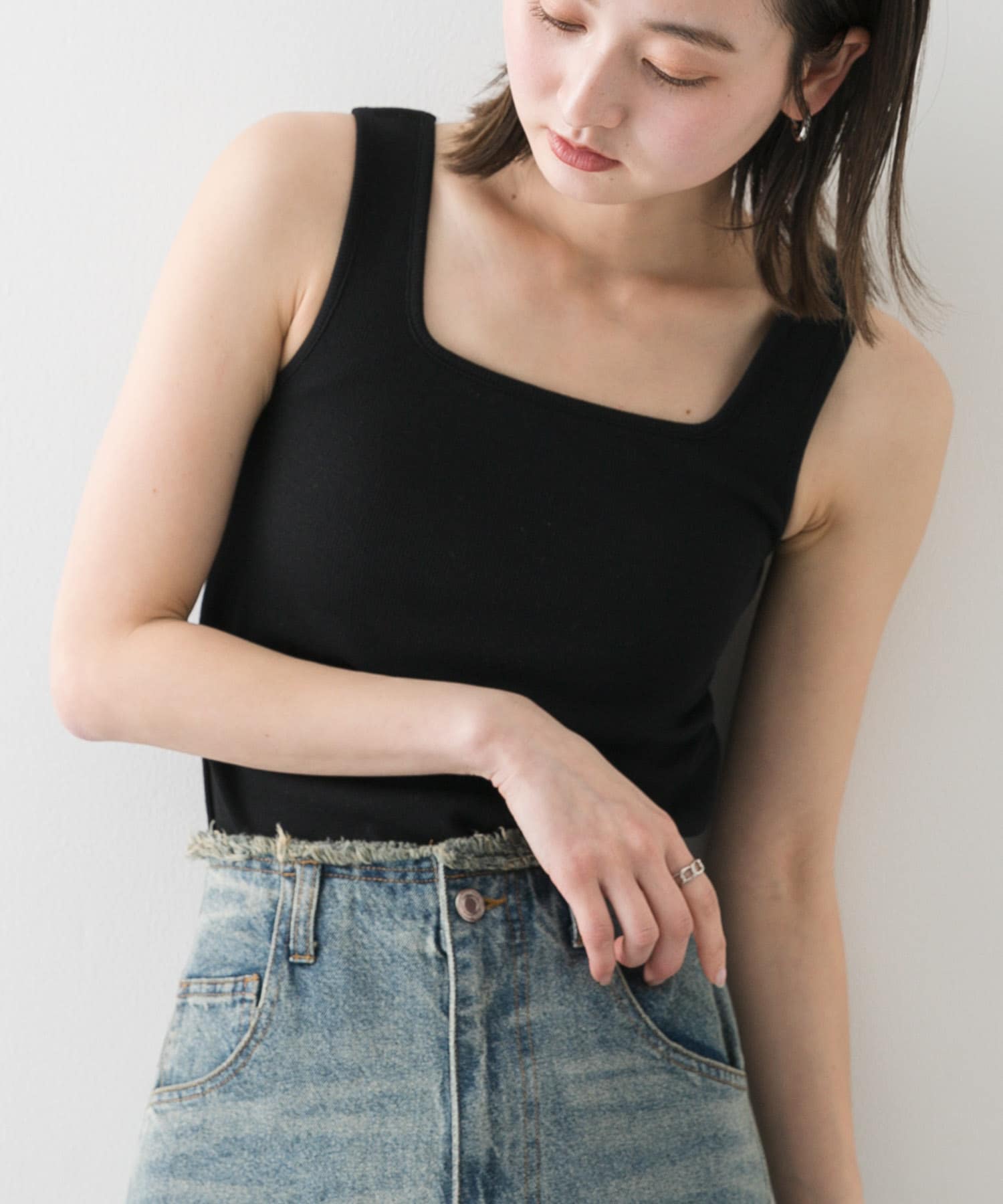 方領坦克背心Bra Top