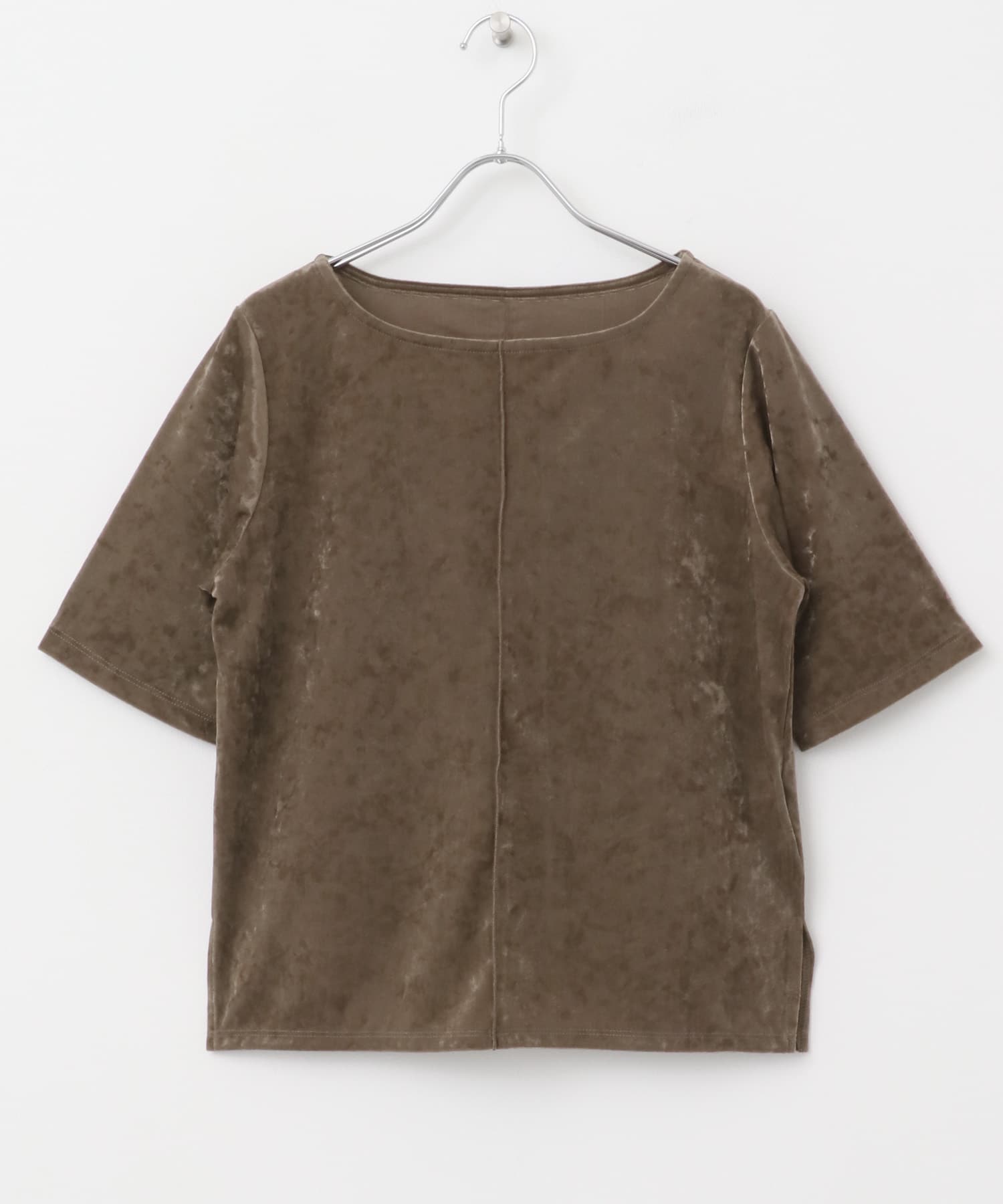 透膚天鵝絨短袖T恤