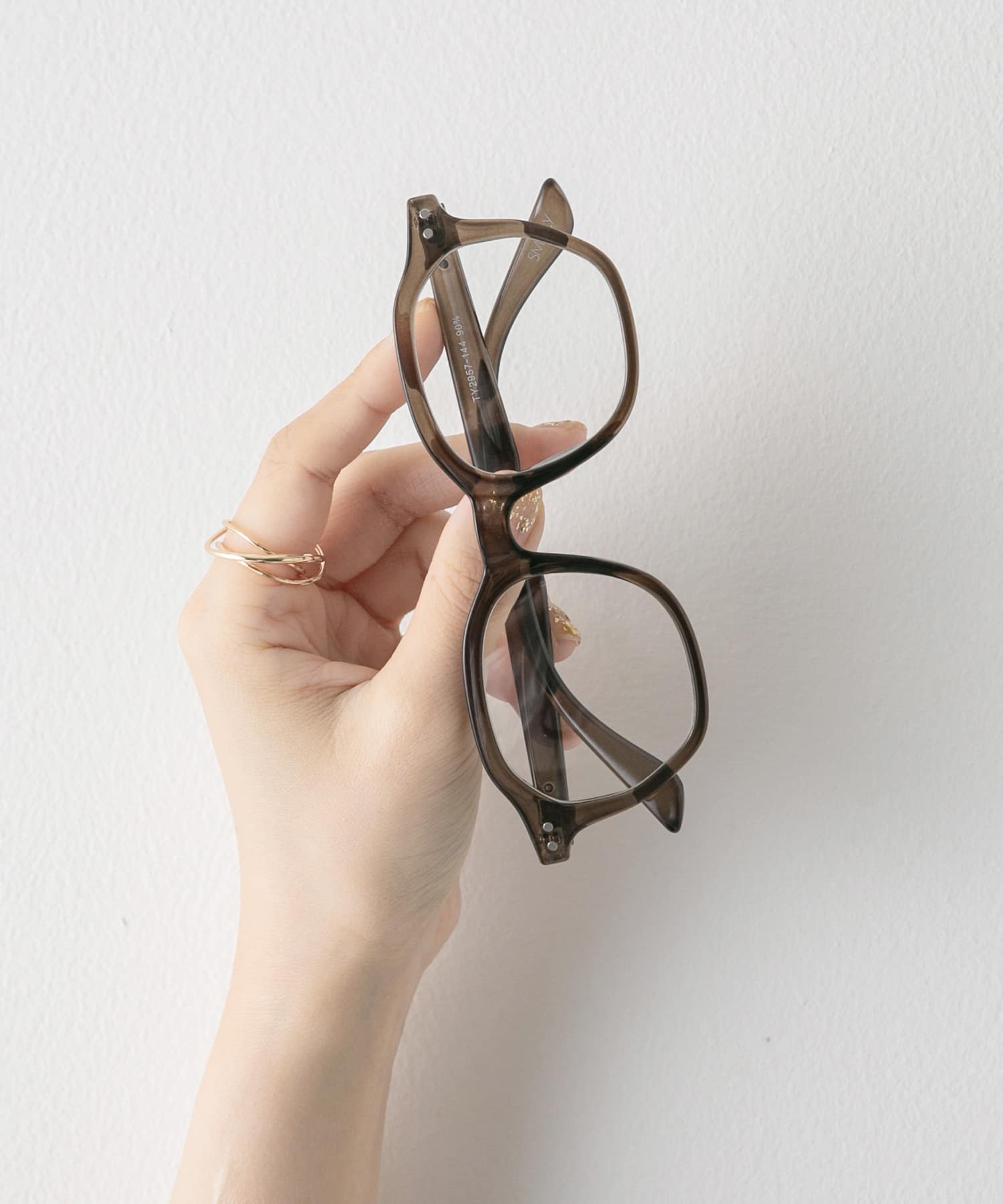 八角框平光眼鏡