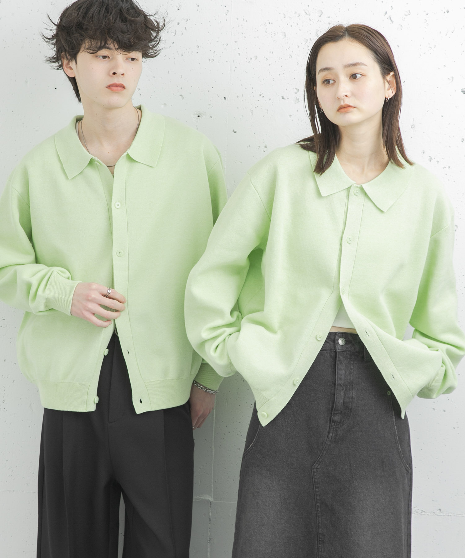 『可機洗』<br>運動風Polo開襟衫