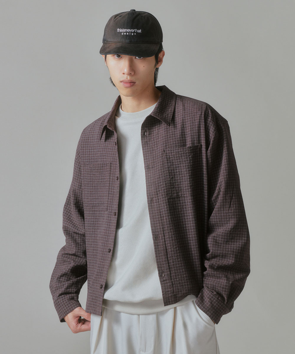 Boxy Fit 寬短襯衫