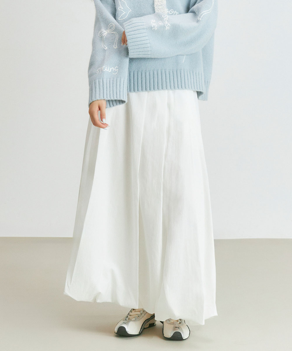 【spriing 限定聯名企劃】<br>花苞氣球裙